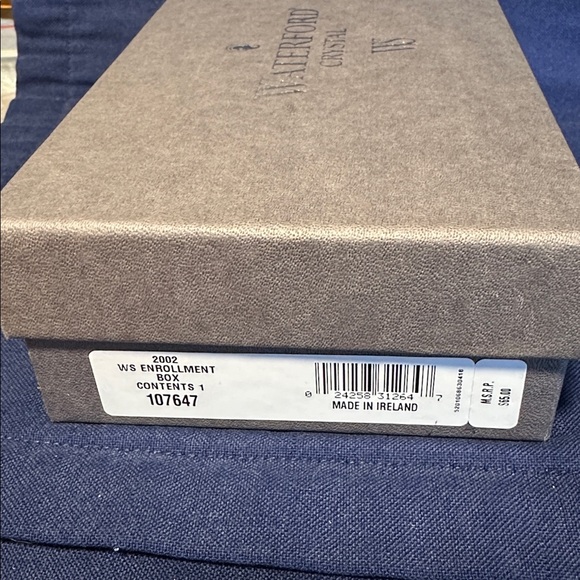 Waterford Society Enrollment Box - New In Box
Exclusive 2002 - Picture 11 of 12